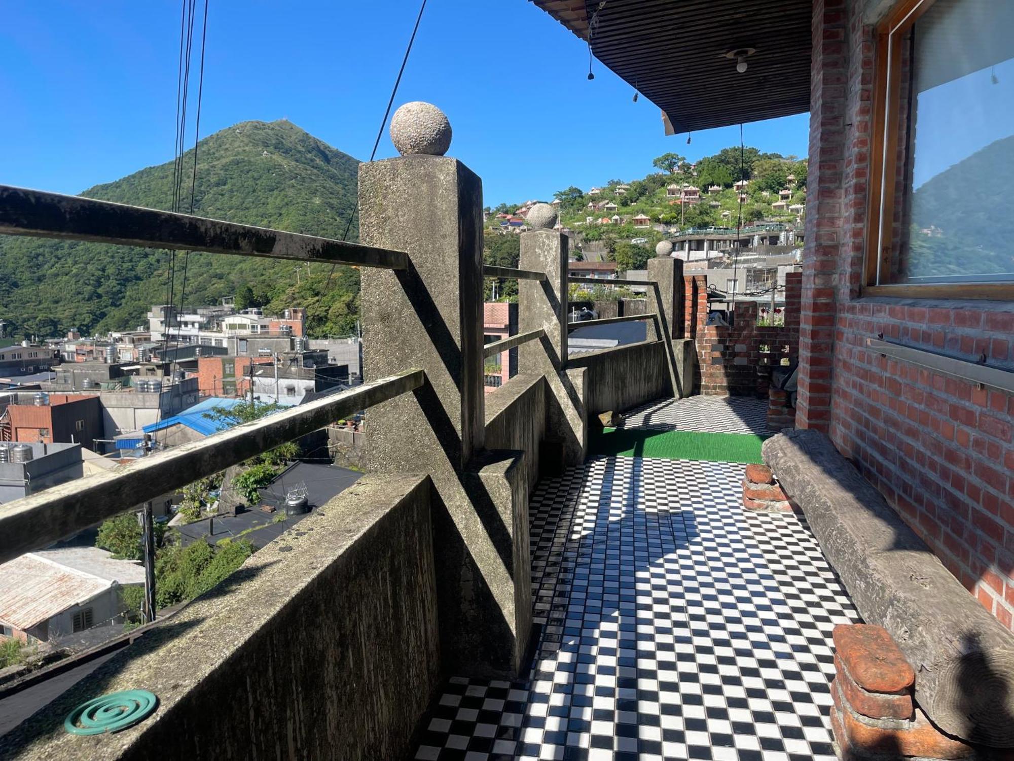 九份山海灣民宿 I 近老街 L 海景檜木房 Exterior photo